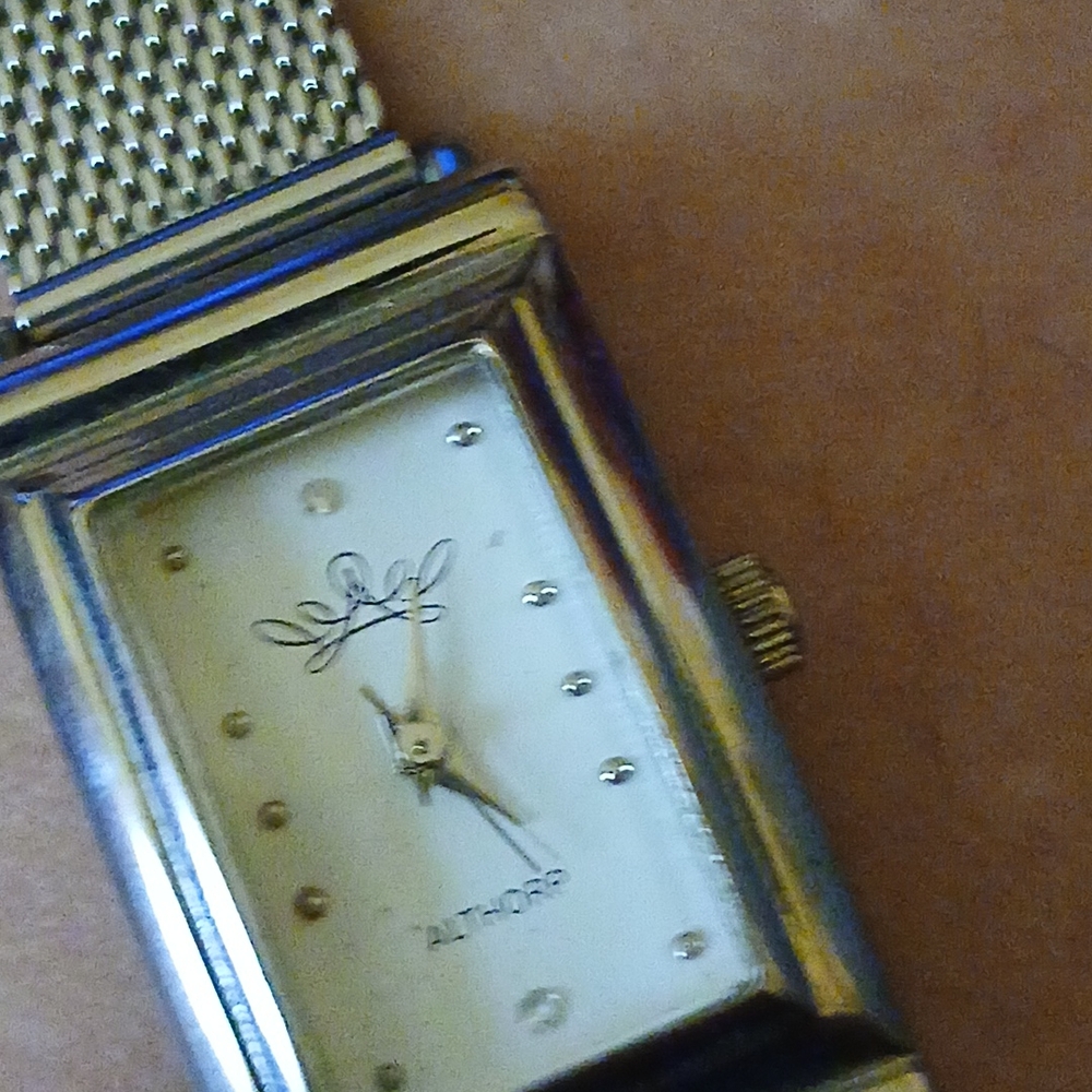 Silver Rectangular Watch - image 3